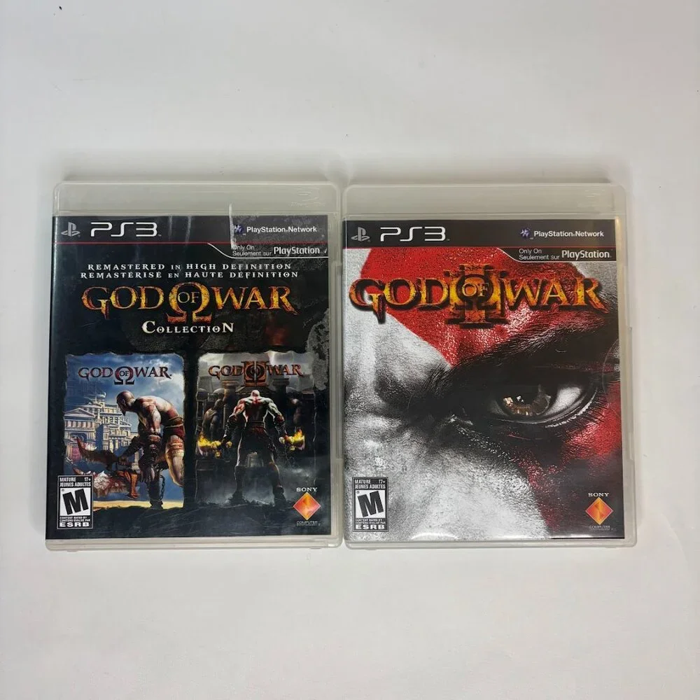 Lot of 2 PS3 Playstation 3 God of War Games